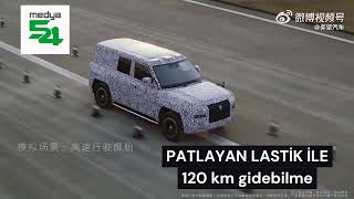MERSEDES' E KAFATUTAN ! TANK GİBİ  SUV ARAÇ ( BYD YangWang U8 )