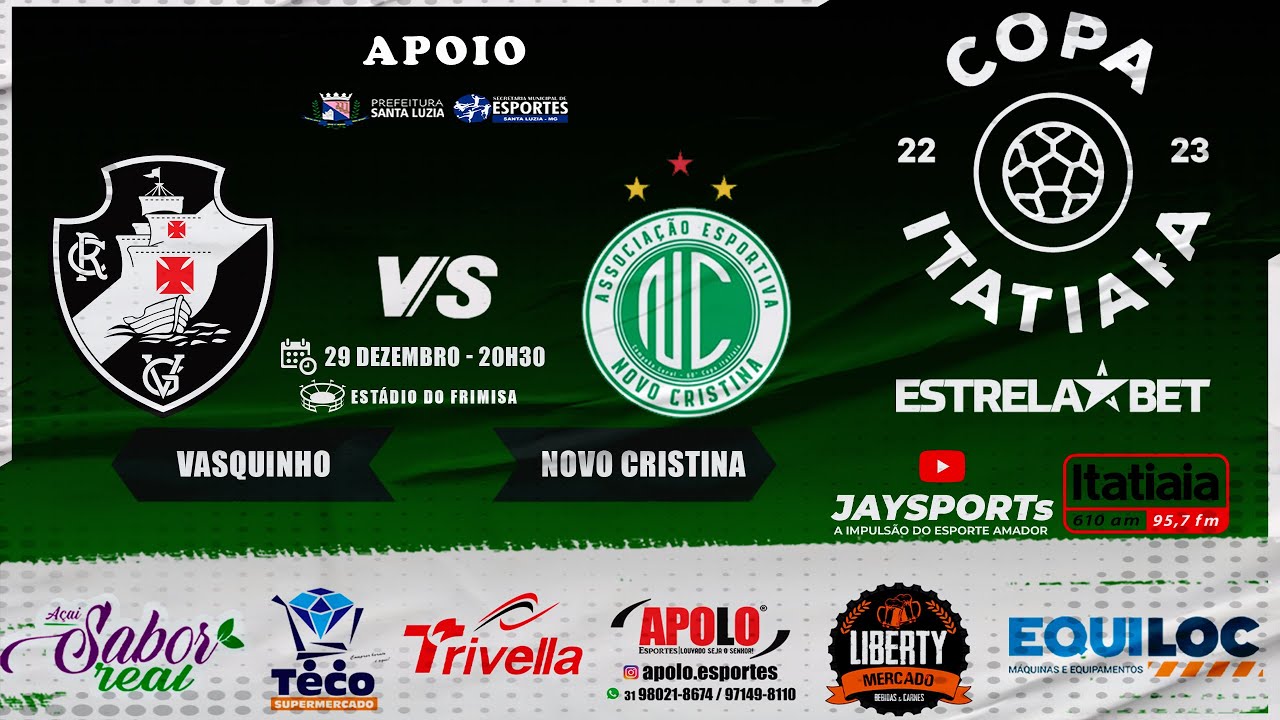 Final da Copa Itatiaia Estrela Bet: acompanhe a transmissão ao vivo - Rádio  Itatiaia