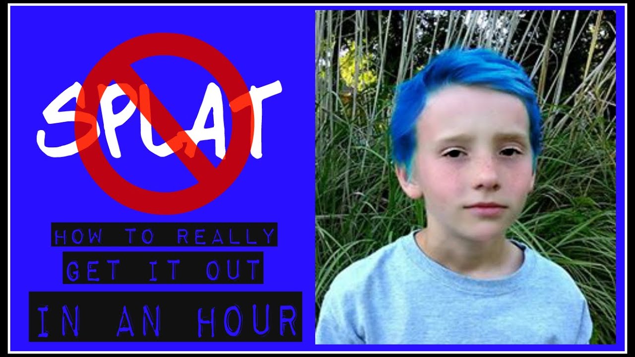 How to Really Remove Splat Hair Color In About an Hour YouTube