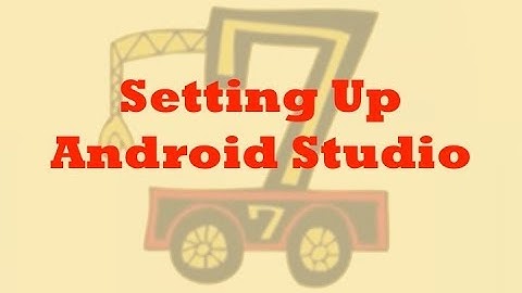 FTC 2 Minute Tutorial: Setting up Android Studio