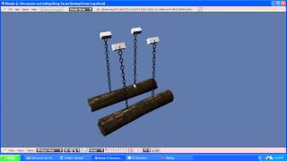 Blender Chain Physics Log Trap