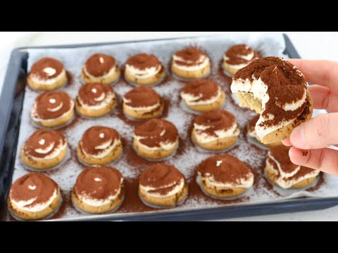 BİR Tepsi Yetmiyor! TİRAMİSU KURABİYESİ ÇILGIN Kadar İSTENİYOR