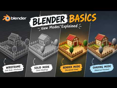 Blender Basics for Beginners | Introduction to Blender 3D