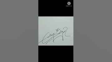 Signature of Gulam Dastgeer