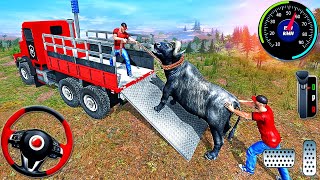 Animal Indian Transport Truck Simulator - Real Zoo Transporter Offroad Driving - Android GamePlay screenshot 3