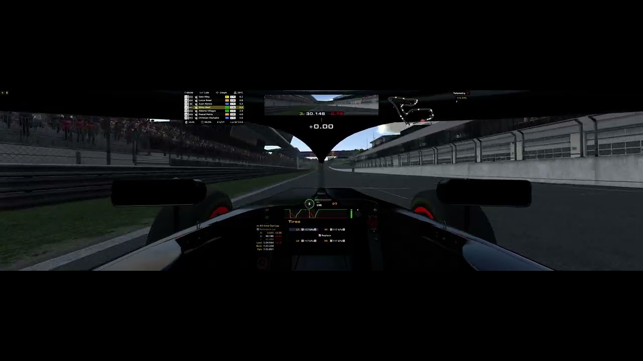 F4 @ RBR / iRacing Formula iR-04 @ Red Bull Ring - just a middle split ...