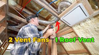 2 Bathroom Vent Fans 1 Roof Vent Wealth
