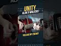 Alan x Walkers – Unity. Guitar #shorts