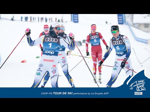 Svahn leads Swedish 1-2-3 finish | Women's Sprint C | Val di Fiemme | FIS Cross Country