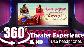 360 Video Naa Kosam - Lyrical Video Bangarraju Naga Chaitanya Krithi Shetty