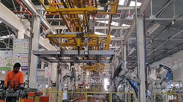 Affordable Robotic & Automation Make Robotic Line for Cargo Tray