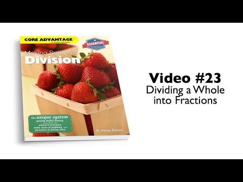 Division 23 – Dividing a Whole into Fractions
