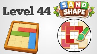 Sand Shape Level 44 Solution Walkthrough 