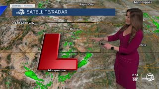 Increasing clouds in Denver Wednesday; rain chances increase late week