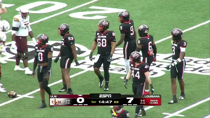 2025 College Football | UL Monroe vs Louisiana | Full Game