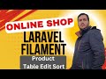 سریعترین روش ویرایش جداول و اطلاعات در فیلامنت | Editing Tables &amp; Records in Filament Admin Panel