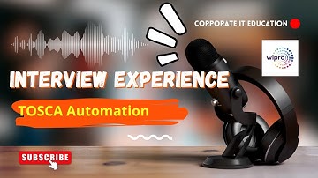 Real Time Tosca Automation Interview Experience with Wipro | Must-Watch for QA Aspirants!