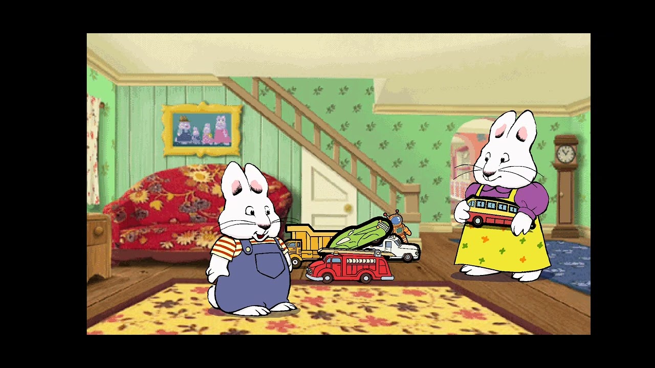 Nelson Plays Max & Ruby Toy Bowling Level 1 (Tomorrow I'm Going Back To School)