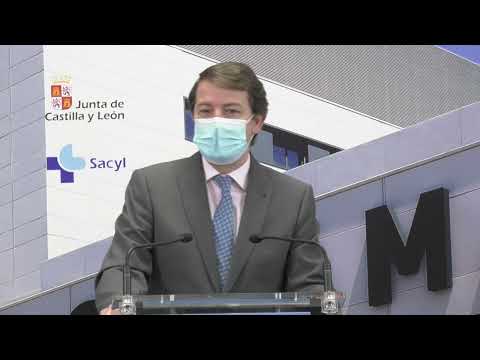 22/07/2022 Fernández Mañueco visita el Hospital de Salamanca junto a la ministra de Sanidad