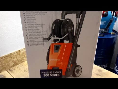 Pressure Washer Husqvarna PW 350 NOVELTY!UNBOXING!