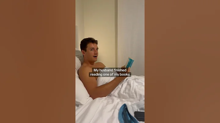 my husband finished reading one of my books #shorts