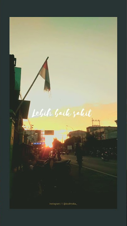 cocok nih buat story wa dari lagunya meggy z:sakit gigi:)