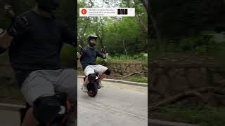 Reply to @EUCnFPV : How about seated riding for INMOTION V14 Adventure