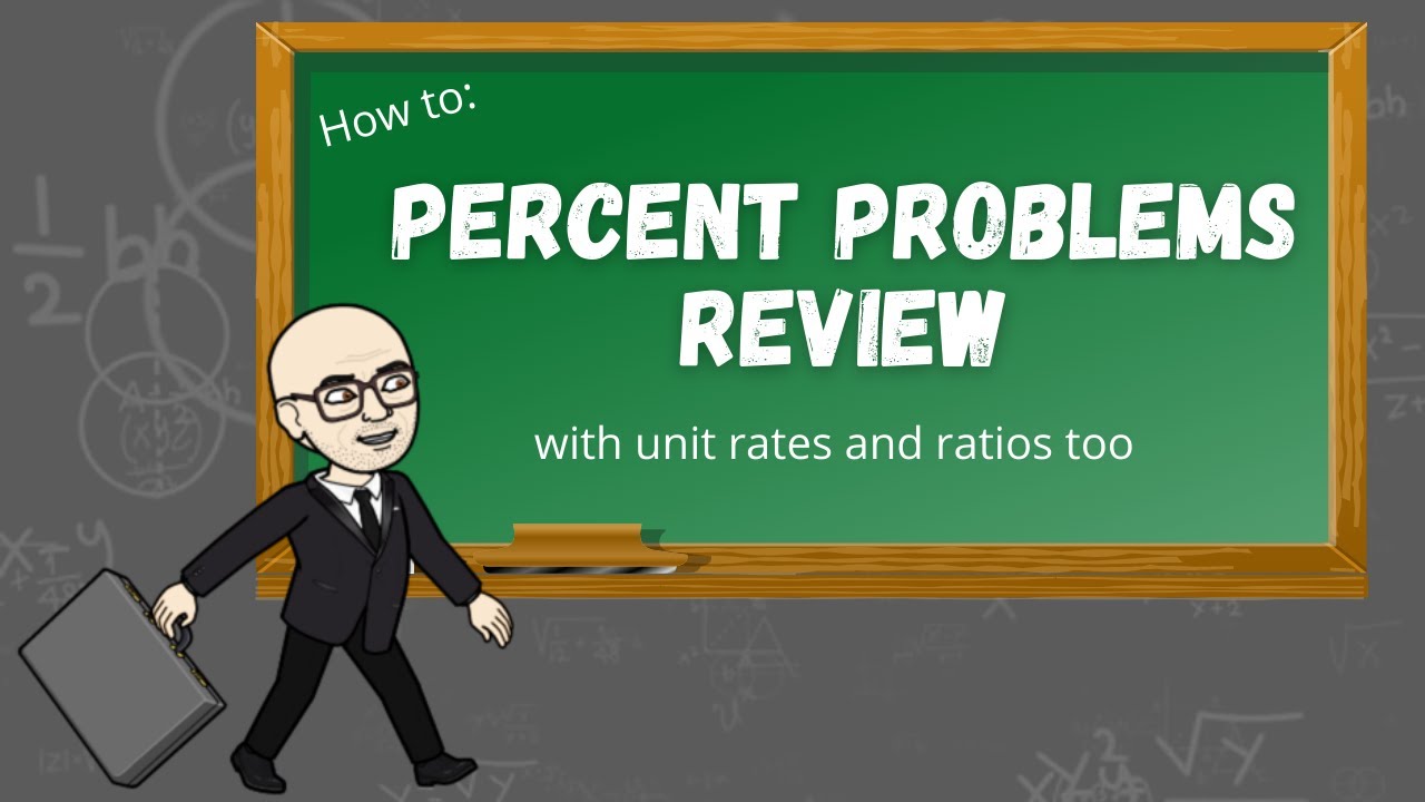 SOLVING PERCENT PROBLEMS USING THE IS/OF FORMULA AND PROPORTIONS - YouTube