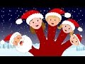 Santa Claus Finger Family | Christmas Songs | Xmas | Jingle Bells