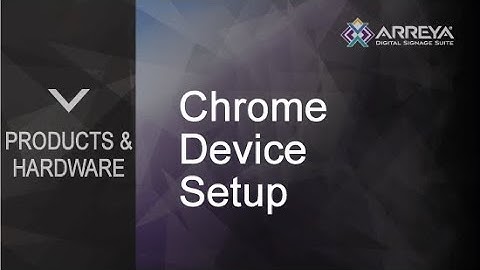 Configuring a Chrome device with Chrome Enterprise Management (Managed Kiosk Mode)
