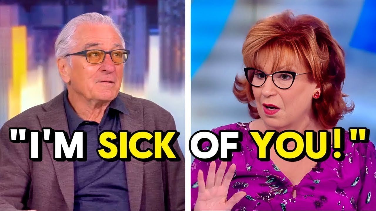 🎙️ Joy Behar STOPS The View LIVE After Brutal Exchange With Robert De Niro
