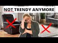 5 Trendy Home Decor & Furniture Items that Date You!! + Interior Design Tips on How to Fix Them!