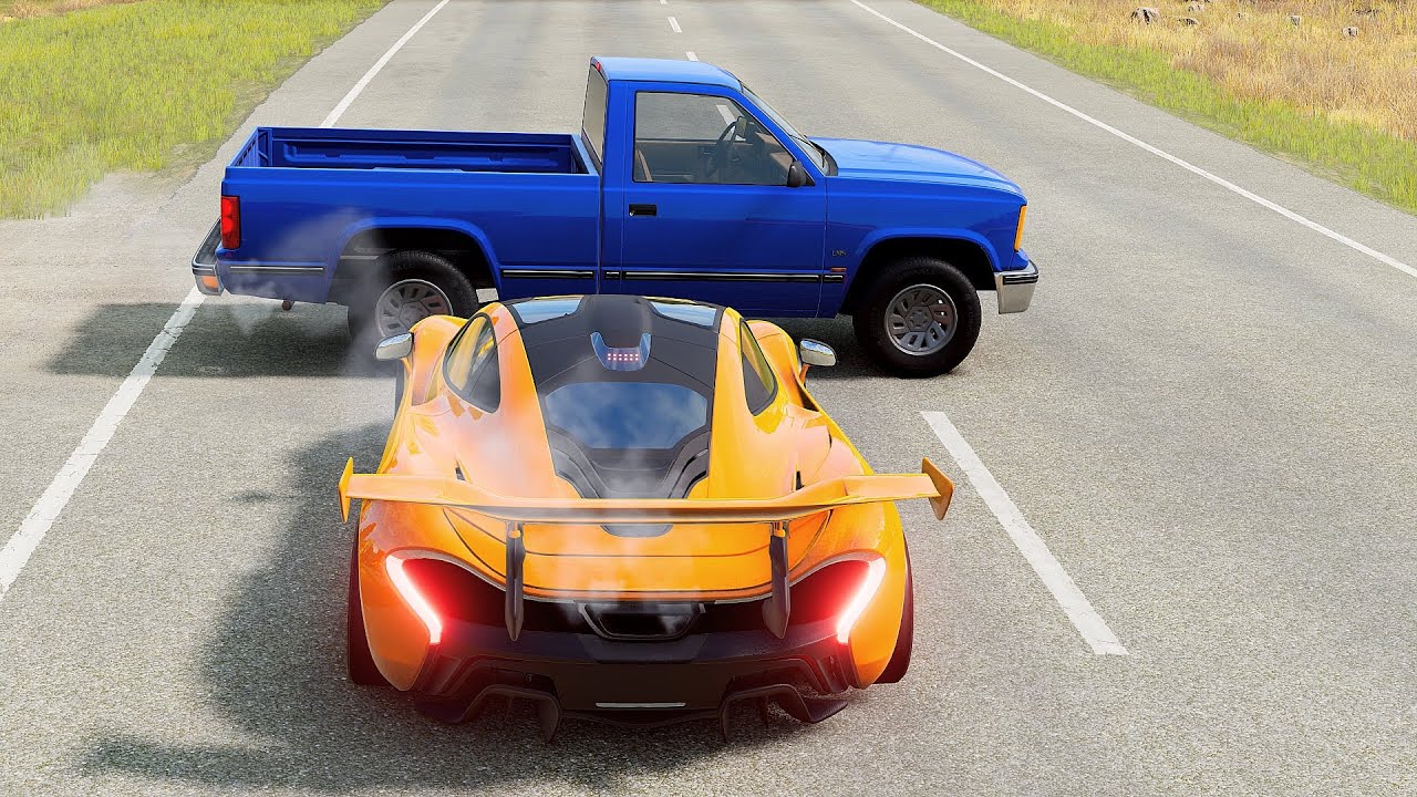 BeamNG.Drive - Side Impact Car Crashes/Collisions #3