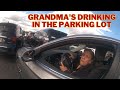 Bodycam DUI Arrest - Elderly Woman Hits Parked Car and Gets Arrested for  DUI