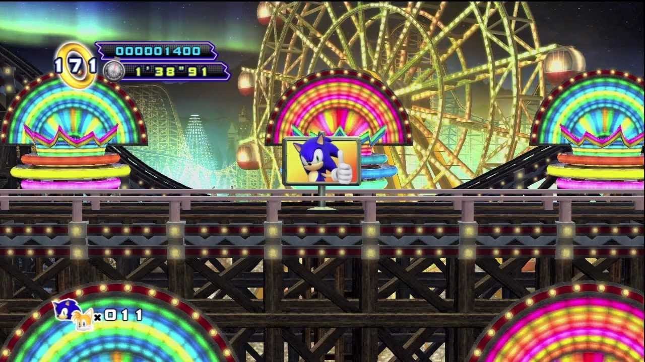 Sonic 4 Episode 2 White Park Zone Act 2 Reimagined Extended Version