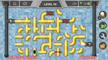Pipeline Extra Level 55 All 3 stars By Pixign, Android Solution