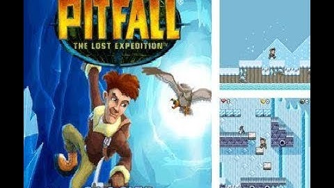 "Pitfall The Lost Expedition - Episode 2: Glacier" JAVA GAME (Sumea 2004 year)