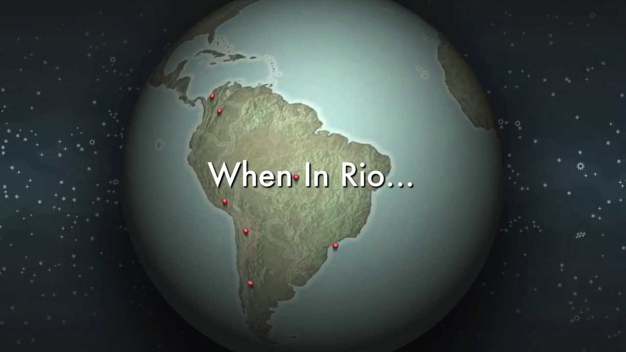 When in Rio....