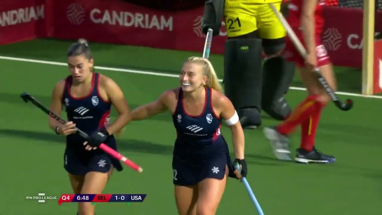 2022-23 FIH Hockey Pro League: Belgium vs. USA Game 2 Highlights
