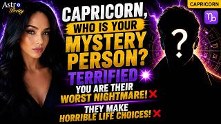 ♑ CAPRICORN TERRIFIED💥YOU ARE THEIR WORST NIGHTMARE!👀THEY MAKE HORRIBLE LIFE CHOICES!❌MYSTERY PERSON