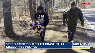 5 killed in Lee County crash