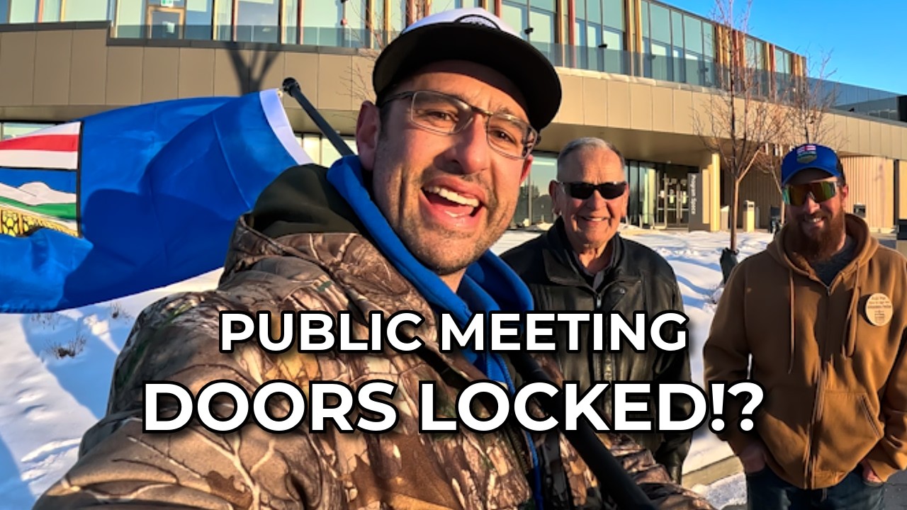 Airdrie Library Locks Out Citizens During Alberta Independence Petition Dispute