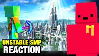 Wolfeei Reacts to Parrot Building Minecraft's Most Advanced Civilization | Unstable SMP