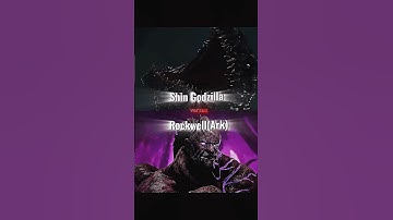 Shin Godzilla vs Rockwell (Godzilla vs Ark) #edit #ark #arksurvival #toho #debate