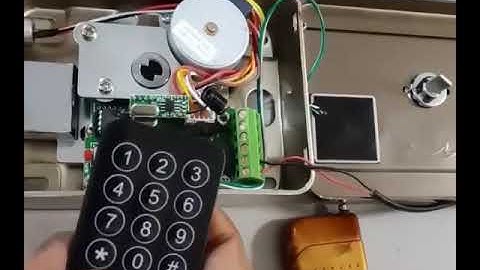 Electronic Lock Remote control S-ELCR - Secureye #secureye