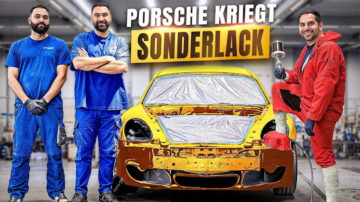 LACKIERER CHEF will mich wegen Porsche RAUSWERFEN! OMID SCHRAUBT