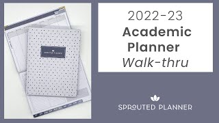 2022-2023 Academic Planner Flip Through 2022-2023 Academic Planner Flip Through