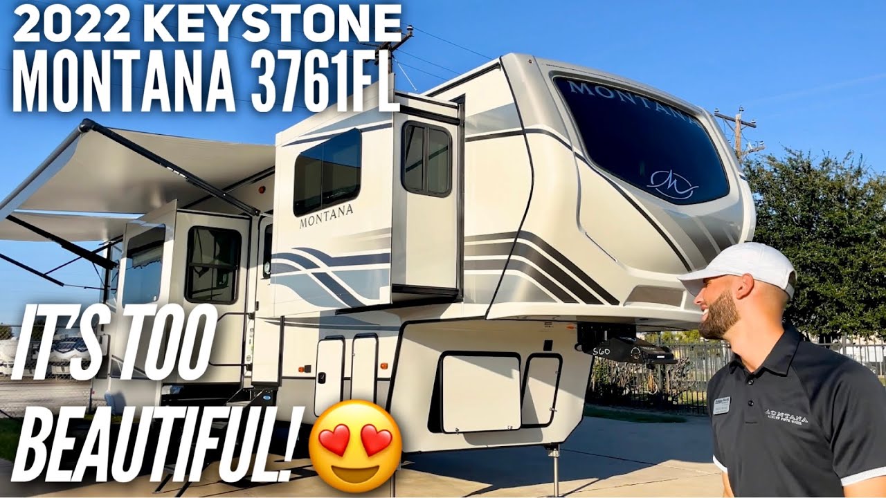 #1 Selling Luxury Fifth Wheel EVER and it’s BEAUTIFUL | 2022 Keystone Montana 3761FL
