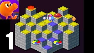 Q*bert ( IOS / Androi ) Gameplay #1 - LV ( 1 - 22 )