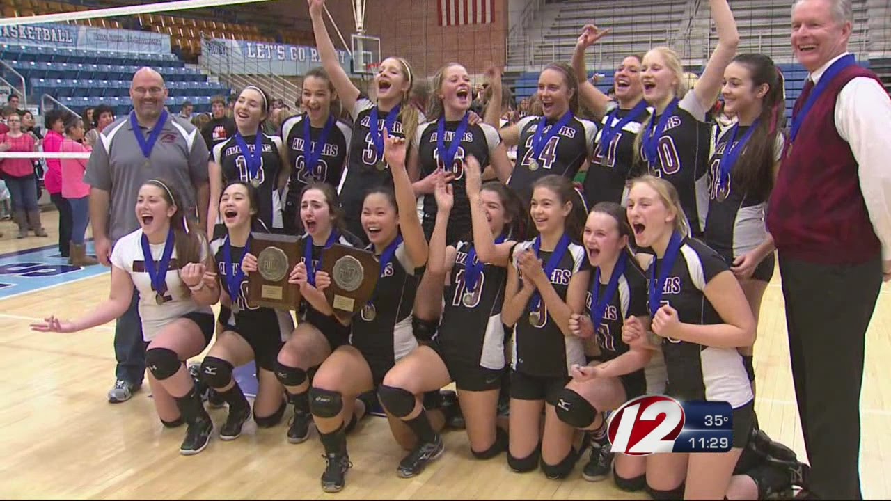 East Greenwich Girls Volleyball Wins Div. II Crown YouTube